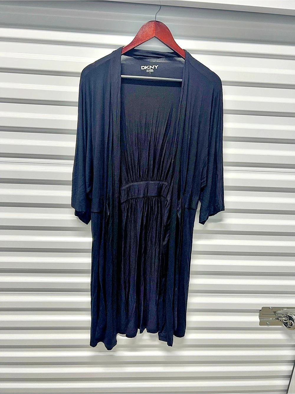 DKNY Black Maxi Dress Size Large